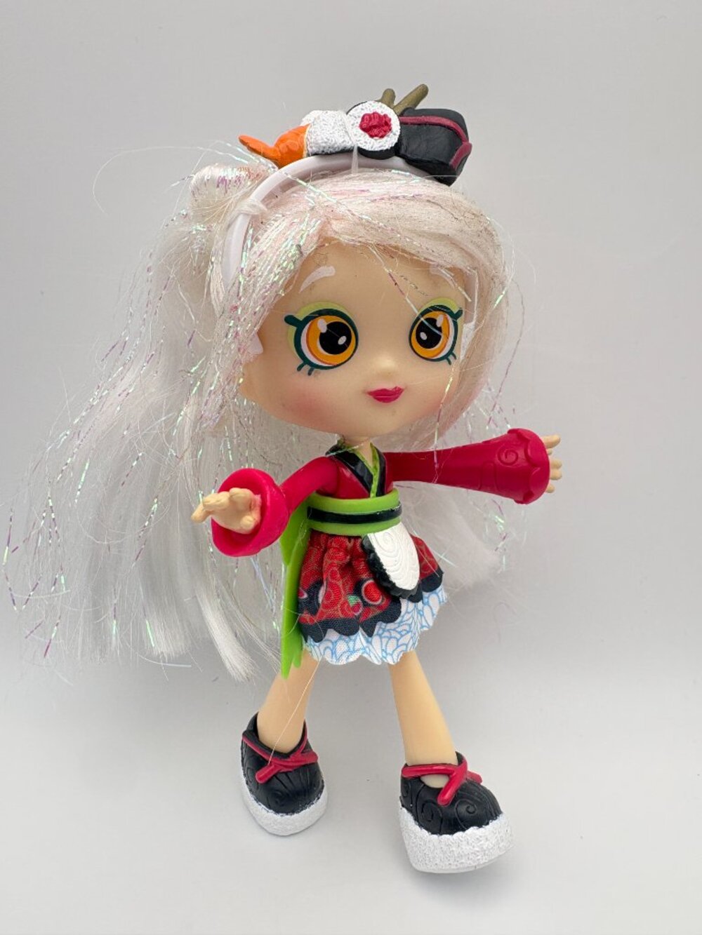 Shopkins Shoppies Sara Sushi 2016 Fashion Doll Moose Toys (SKU: 784TO)